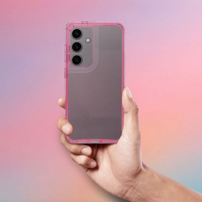 Futerał do Xiaomi Redmi Note 14 4G (GLOBAL - 164,84mm x 78,15mm x 8,16mm) Matrix Clear pudrowy róż