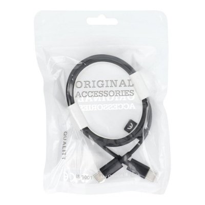 Kabel USB C do USB C PD 40W 2 m HD23 czarny