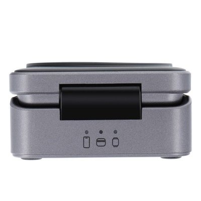 Ładowarka indukcyjna Forcell F-Energy 3w1 Flex Pro Qi2 zgodna z MagSafe (F-05) srebrna