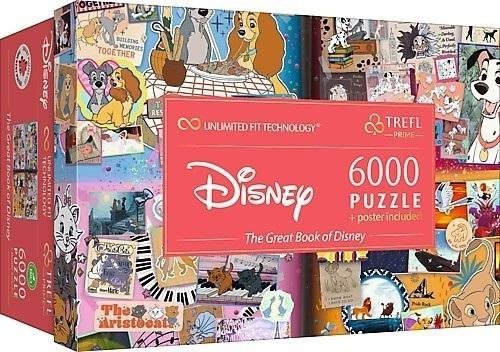 Puzzle 6000 Disney Magical Book of FairytalesTREFL
