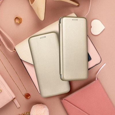 Etui z klapką na iPhone 17 AIR Elegance Book złote
