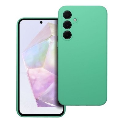 Futerał do Samsung A35 5G Silicone 2mm miętowy