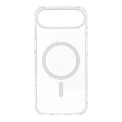 Etui na iPhone 17 AIR Drop Glue Colorful Ring Mag Cover zgodny z MagSafe białe