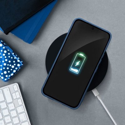 Futerał do Samsung S25 EDGE Silicone niebieski