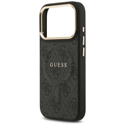 GUESS futerał do IPHONE 17 Pro kompatybilny z MagSafe GUHMP17LP4MSEGCK (PU 4G W/ Classic) czarny