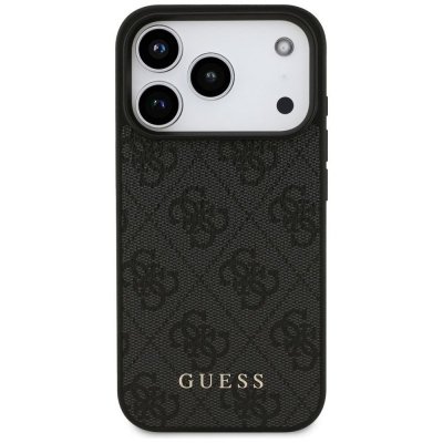 GUESS futerał do IPHONE 17 Pro GUHCP17LG4GFGR (PU 4G Classic) czarny