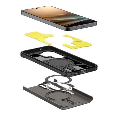 SPIGEN futerał TOUGH ARMOR kompatybilny z MagSafe do SAMSUNG S26 Ultra gunmetal