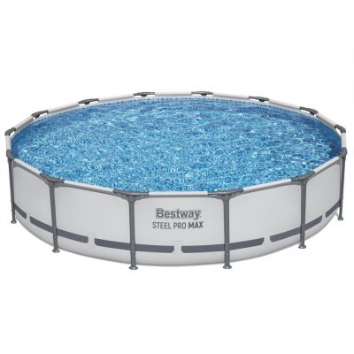 Basen stelażowy Steel Pro MAX 427x84 14FT BESTWAY 3w1 + Pompa + Filtr II