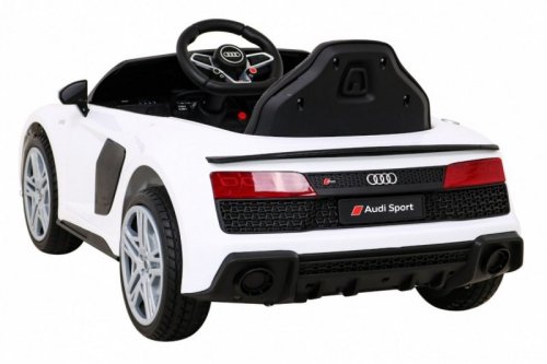 Audi R8 LIFT Samochodzik na akumulator Biały + Pilot