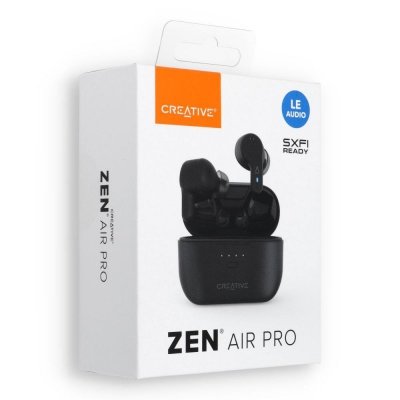 Słuchawki bezprzewodowe douszne Creative Zen Air Pro czarne