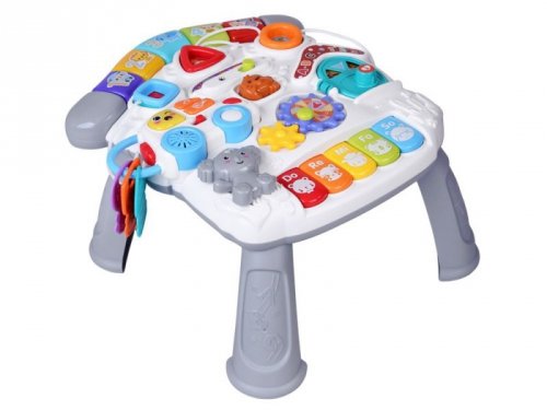Interaktywny stolik edukacyjny dla malucha kolorowa zabawa i nauka ZA6134