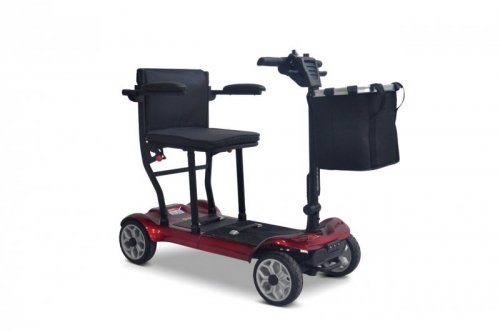 Skuter Elektryczny Czterokołowy dla Seniorów EasyGo Czerwony