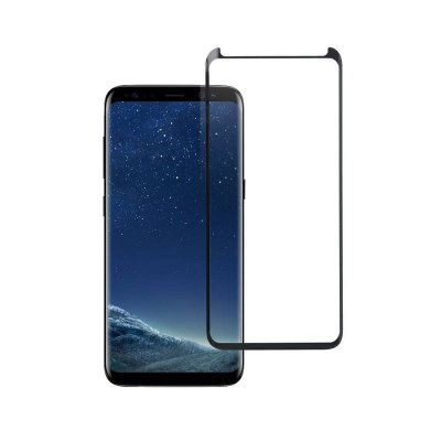 Szkło hartowane do Samsung Galaxy S8 (full glue / case friendly) Blue Star 5D czarne