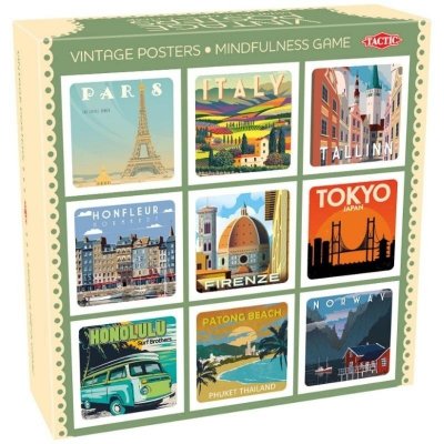 Vintage Posters Mindfullness Game
