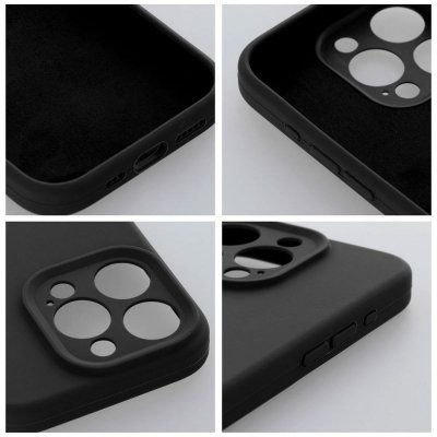Futerał do iPhone 13 Silicone 2mm czarny