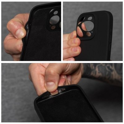 Futerał do iPhone 14 Silicone 2mm czarny