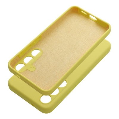 Futerał do Motorola EDGE 60 / 60 FUSION Silicone 2mm żółty