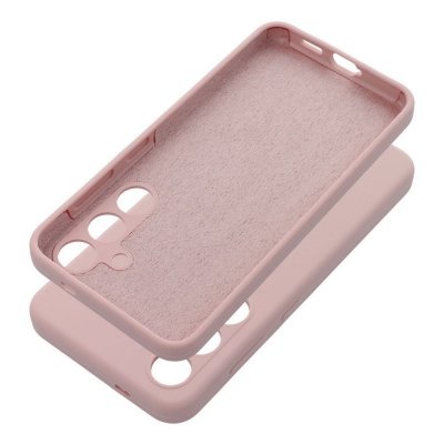 Futerał do Honor Magic 8 LITE Silicone 2mm pudrowy róż