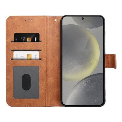 Etui z klapką na Samsung A36 5G Jeans Book niebieskie