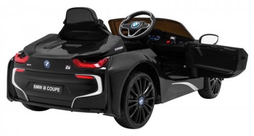 BMW I8 Lift Auto na akumulator Czarny + Pilot