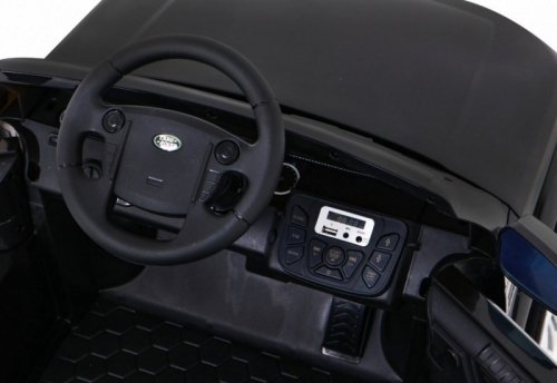 Land Rover Discovery Autko elektryczne dla dzieci Czarny SUV + Pilot