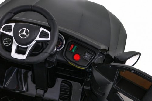 Mercedes Benz GLC63S dla dzieci Czarny Suv + Pilot + Napęd 4x4