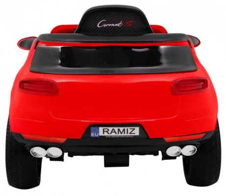 Autko Turbo-S na akumulator dla dzieci Czerwony Suv + Pilot