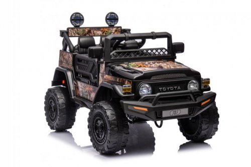 Toyota FJ Cruiser dla dzieci Czarna terenówka + Pilot