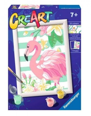 CreArt dla dzieci: Różowy flaming