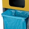 Kosz do segregacji TITAN 180L plastik metal , z funkcją łączenia