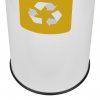 Kosz do segregacji odpadów EKO NORD 45L plastik metal