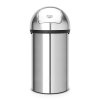Kosz PUSH BIN 60L Matt Steel 