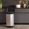 Kosz Deco Bin Duo 23L+23L srebrny    