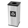 Kosz do segregacji odpadów EKO SQUARE PRESTIGE 60L odpady zmieszane