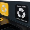 Stacja naścięnna do segregacji EKO WALL STATION trzykomorowa ( 3x35l )