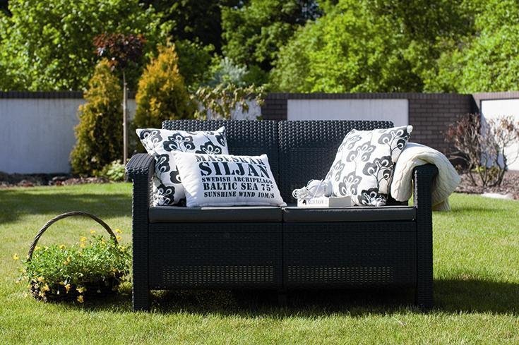 Meble Rattanowe Meble Do Kawiarni Allibert Corfu Sofa 2