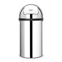 Kosz PUSH BIN 60L Brilliant Steel