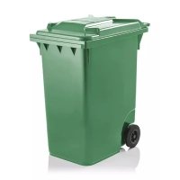 Pojemnik na odpady  360L z pokrywą zielony