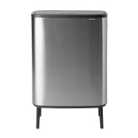 Kosz TOUCH BIN HI BO 60L Matt Steel FPP