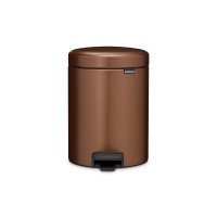Kosz Pedałowy NEWICON 5L Warm Bronze