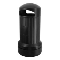 Kosz uliczny TWIST 70L czarny 