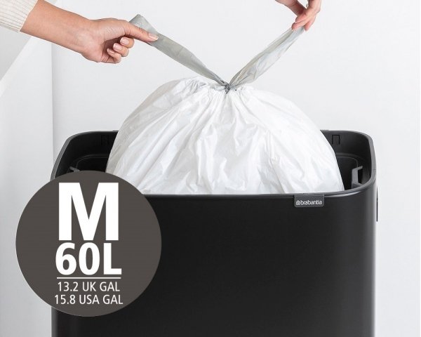Kosz TOUCH BIN HI BO 60L Matt Black
