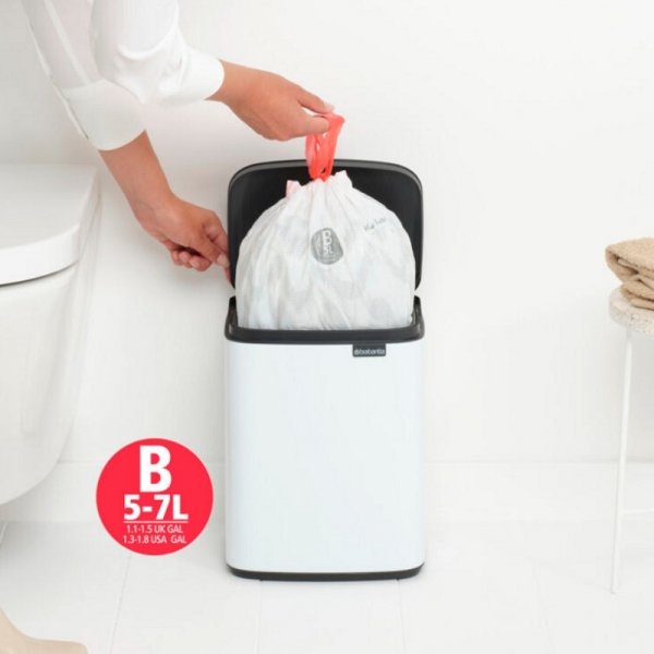 Kosz naścienny BO 7L White