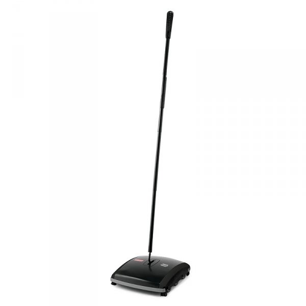 Zamiatarka mechaniczna z podwójnym włosiem Executive Series™ 19 cm, czarna