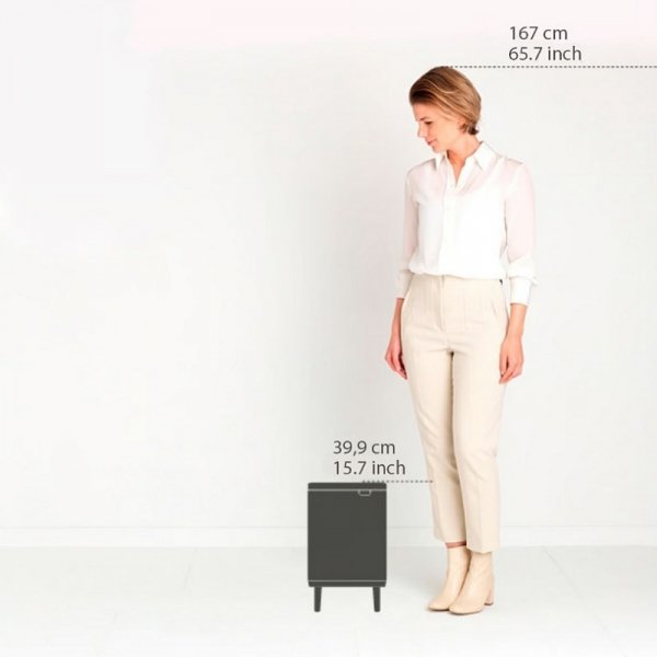 Kosz BO HI 7L Matt Black