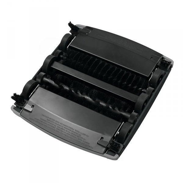 Zamiatarka mechaniczna z podwójnym włosiem Executive Series™ 19 cm, czarna
