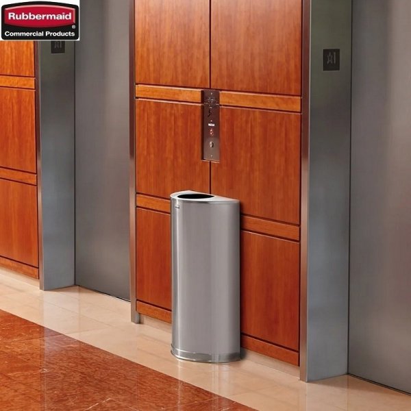 Kosz HALF ROUND Open Top  45L Stainless Steel