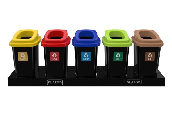 Kosz do segregacji SORT BIN 45L &quot;PAPIER&quot;