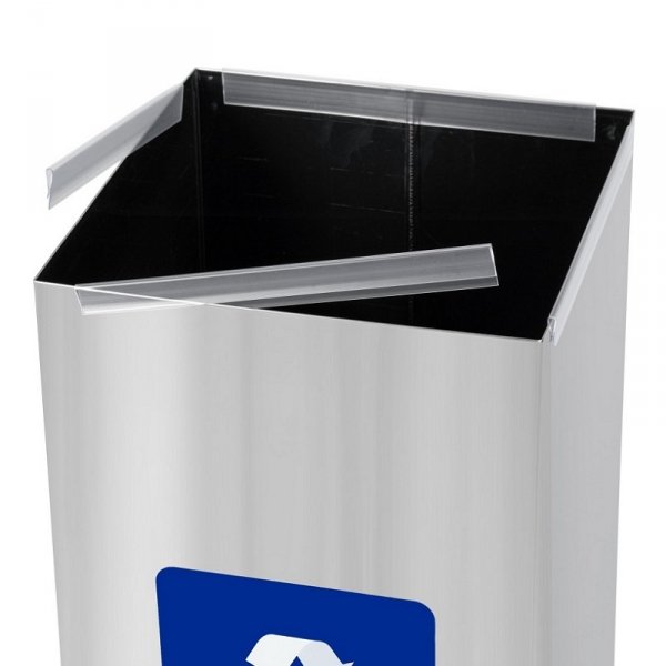 Kosz do segregacji odpadów EKO SQUARE PRESTIGE 60L papier
