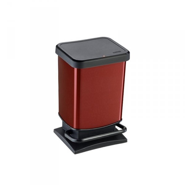 1754011008 - Kosz na śmieci PASO 20L czerwony